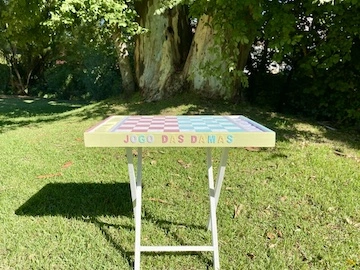 Jogo das damas  Jogo das damas para animar casamento