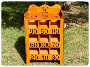 Jogos Tradicionais Jogo do Sapo para alugar