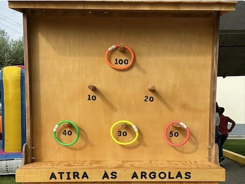 Alugar Barraquinhas de Jogos Populares Atira as Argolas